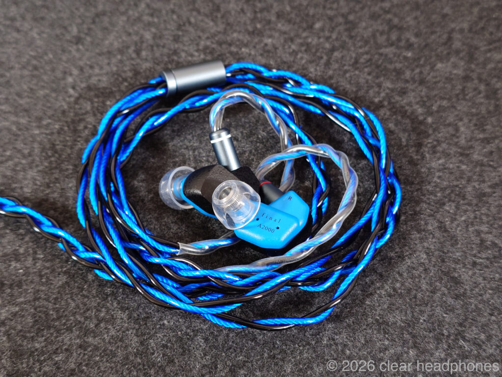 final A2000 + AZLA SednaEarfit mithryl + SoundsGood Blhwt