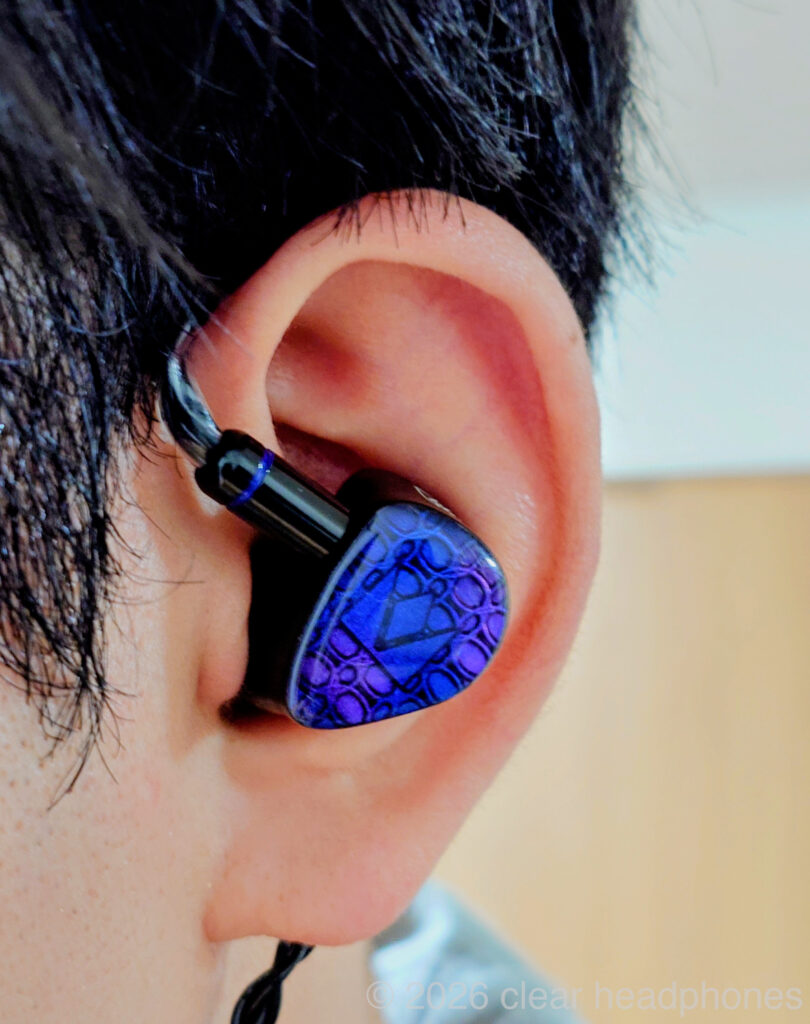 Noble Audio Knight 装着時